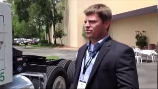 Saddle Creek's Rolland Gives Tour of CNG Tractor