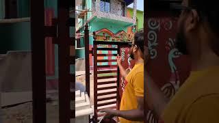 Asian paints*Apcolite gloss Enamel*Black & Golden  colours combination*Iron gate paint Video #viral