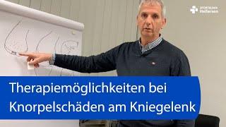 Therapiemöglichkeiten bei Knorpelschäden am Kniegelenk – Dr. Volker Stoll, Sportklinik Hellersen