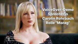 VoiceOver Demo Sprecherin Carolin Rohrbach kurze Version