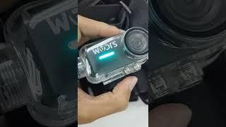 SJCAM C110 PLUS 2024 VIDEO ON/OFF AND CONNECT TO WIFI WITH EASY STEP #sjcam110+ #4k30fps