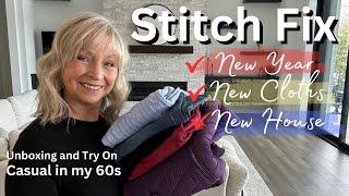 Stitch Fix Unboxing, Try On, Chit Chat "Casual over 60"