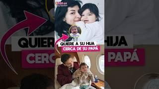 Cazzu quiere mudarse para Estados Unidos para que su hija esté cerca de su papá.