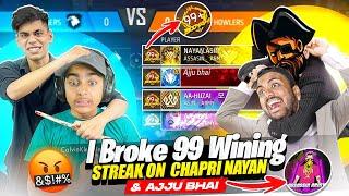 First Time Break 69 Winning StreakChapri Nayan Kicked his Teammates!!