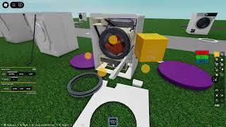 Dangerous Candy washing machine destruction Roblox