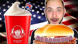 Our 1st Visit To The UK Wendys & It Was Absolutely Amazing