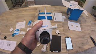 Reolink Argus PT Camera - Unboxing, Set Up and Use