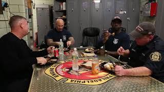 South Philly firehouse dish on dinner time at the station