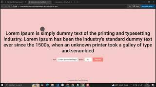 Auto Text Effect App Using HTML, CSS and JavaScript with Source Code