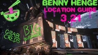 Benny Henge Location Guide (Works In  3.22.1)