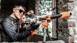 LTT Game Nerf War : Couple SEAL X Nerf Guns Fight Crime Group Mr Zero Battle For Survival