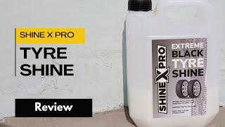 ShineXpro Extreme Black Tyre Shine Review || Kitna Black Kara Ga Tyre Ko || Avtar Car Care