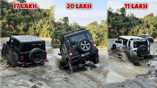 Aajtak ka sabse extreme Mud Pit Challenge | New Gurkha, Jimny, Thar , Gypsy, Isuzu Vcross