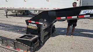 Eager Beaver 55GSL/3 Tri/A Detachable Loboy Trailer - Selling on BigIron Auctions - July 31, 2024