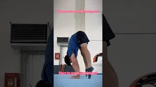 Press handstand tutorial