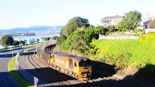 KiwiRail Freight Trains in Tauranga - ft. DH 2851