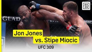 Jon Jones vs Stipe Miocic | UFC 309 | DAZN Highlights