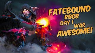 Fatebound Assassination Rogue PvP Rated Battleground Blitz Day 1 was Awesome!