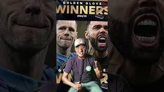 Sels and Raya wins the golden glove . #premierleague #football #arsenal