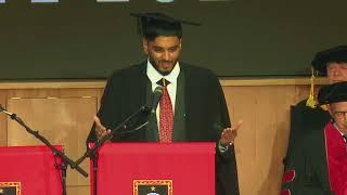 International Student speech of the Year 2024 - Aqueel's Inspiring Journey