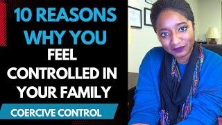 "What Does FAMILY Control Look Like?"|| COERCIVE NARCISSIST CONTROL || Psychotherapy Crash Course