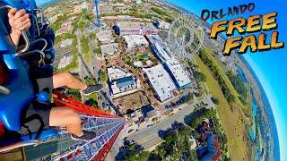 Orlando FREE FALL - 430 Foot Drop Tower, World's Tallest