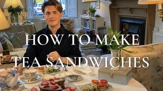 How to make Tea Sandwiches - Plus my recipe for a Classic Victoria Sponge Cake