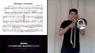 LPT#1 Bordogni's Vocalize for 2 trombones Nr 2 - Fabrice Millischer