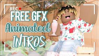 5 Free Roblox gfx intros | No Text Templates | Boys