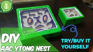 How to build a Ant farm l DIY AAC Modular formicarium