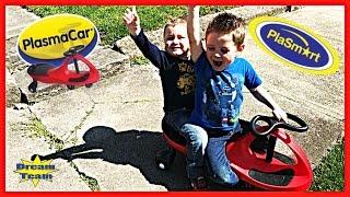 PlaSmart PlasmaCar Ride On Toy Review, Kids Toy Review And Pretend Play Famtastic Family Fun