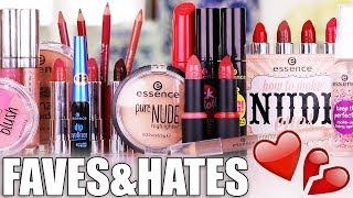 ESSENCE COSMETICS ... FAVES AND HATES