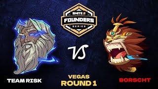 SMITE 2 Founder's Series - Knockout LAN Day 4 - Team Risk vs Borscht