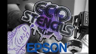 ECO STENCIL printer ink + EPSON ET-2720 Eco Tank Set-up Tutorial