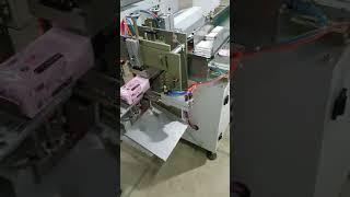 Sanitary pad woman sanitarys napkin baby diaper packing machine semi automatic packaging machine