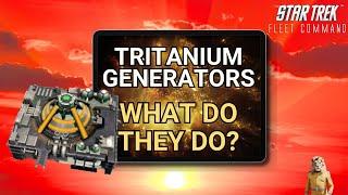 Tritanium Generators | How to play Star Trek Fleet Command | Outside Views STFC