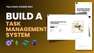 Build and Deploy a Full Stack Task Management System with Next.js 15