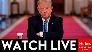 WATCH LIVE: President Trump Holds Business Roundtable As Stock Market Continues To Plunge