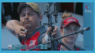 USA vs Chinese Taipei Recurve Mixed Team Gold Final Match Antalya 2024 | Brady Ellison Archery