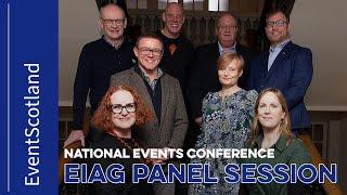 Scotland’s Event Industry Advisory Group (EIAG) Panel Session | 2024 National Events Conference