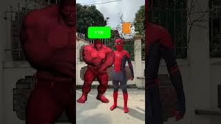 Spider man Attacks TEAM HULK #shorts Tiktok