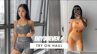 DOYOUEVEN TRY ON HAUL | Unboxing & Review | Activewear Haul + Discount