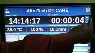 Surgeon Control Panel Touch Screen Develop by AltraTech Automation And Controls