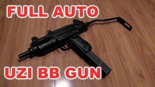 MINI UZI BB Gun (Cybergun)  CO2 Blow Back Review