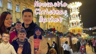 NEWCASTLE CHRISTMAS MARKET VLOGMAS DAY 2