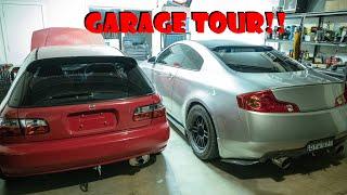 Must Have Tools To Start Modding Your Car!! | Garage and Toolbox Tour 2021