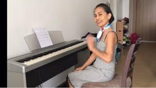 Nanay plays the piano | Shanta Woolley