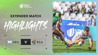 Argentina SHOCK! | Argentina v South Africa | World Rugby U20 Championship 2024 Extended Highlights