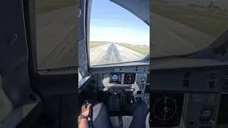 Airbus landing cockpit view #airbus #aviation #cockpit #landing #a320 #butter rate this landing 0-10