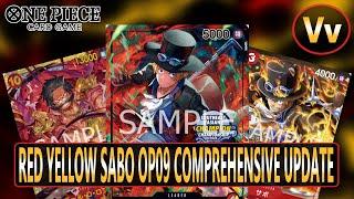 One Piece TCG: Red Yellow Sabo Comprehensive 09 Update - I Think We Figured Out the Two Best Options